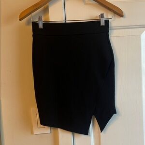Forever 21 Black Asymmetrical Skirt